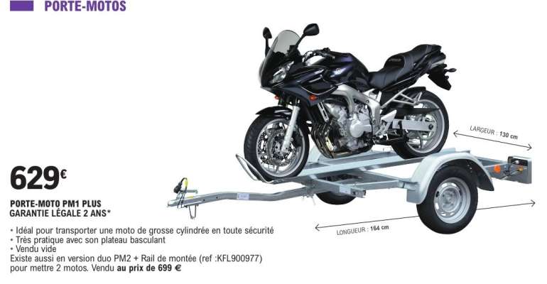 PORTE-MOTO PM1 PLUS