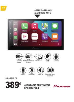AUTORADIO MULTIMÉDIA SPH-DA77DAB