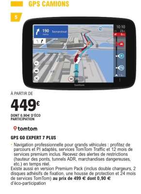 GPS GO EXPERT 7 PLUS