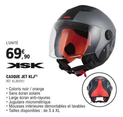 CASQUE JET KLJ