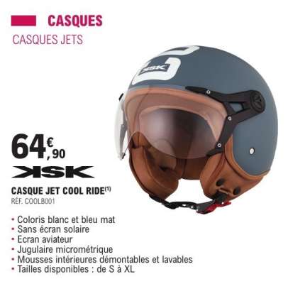 CASQUE JET COOL RIDE