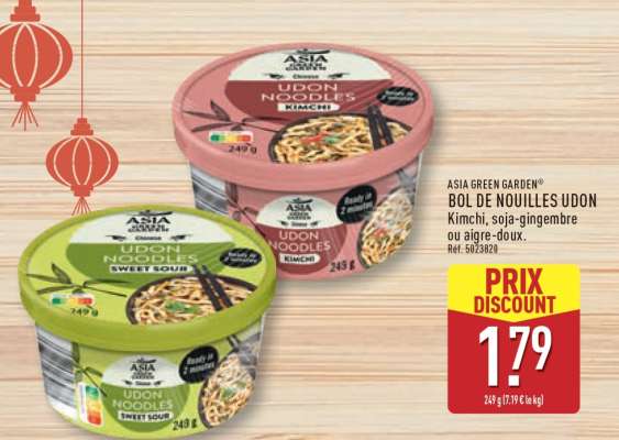 ASIA GREEN GARDEN BOL DE NOUILLES UDON
