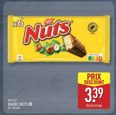 NESTLÉ BARRE NUTS