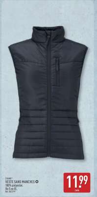 Veste sans manches