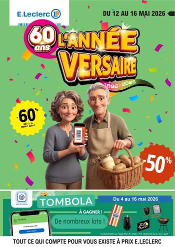 Catalogue E.Leclerc - 12/05/2026 - 16/05/2026.