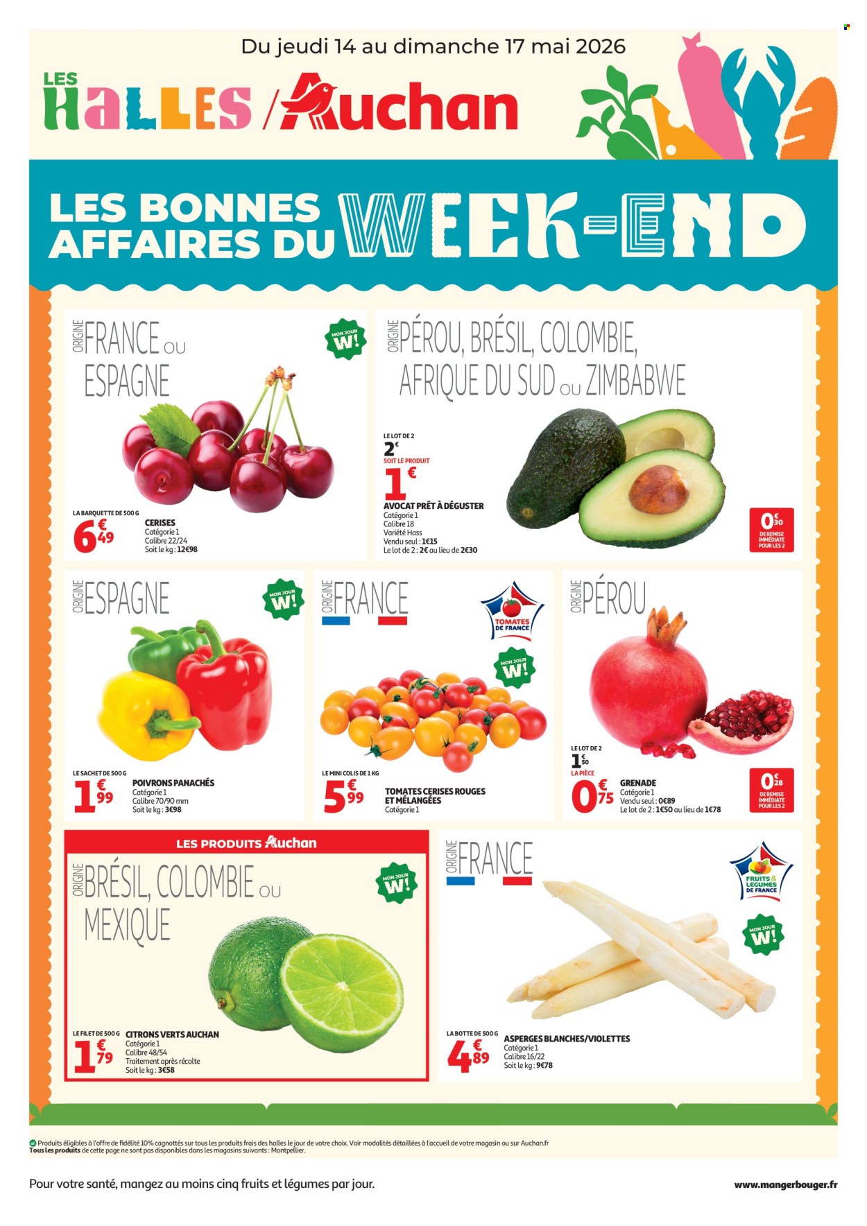Catalogue Auchan - 14/05/2026 - 17/05/2026. Page 1