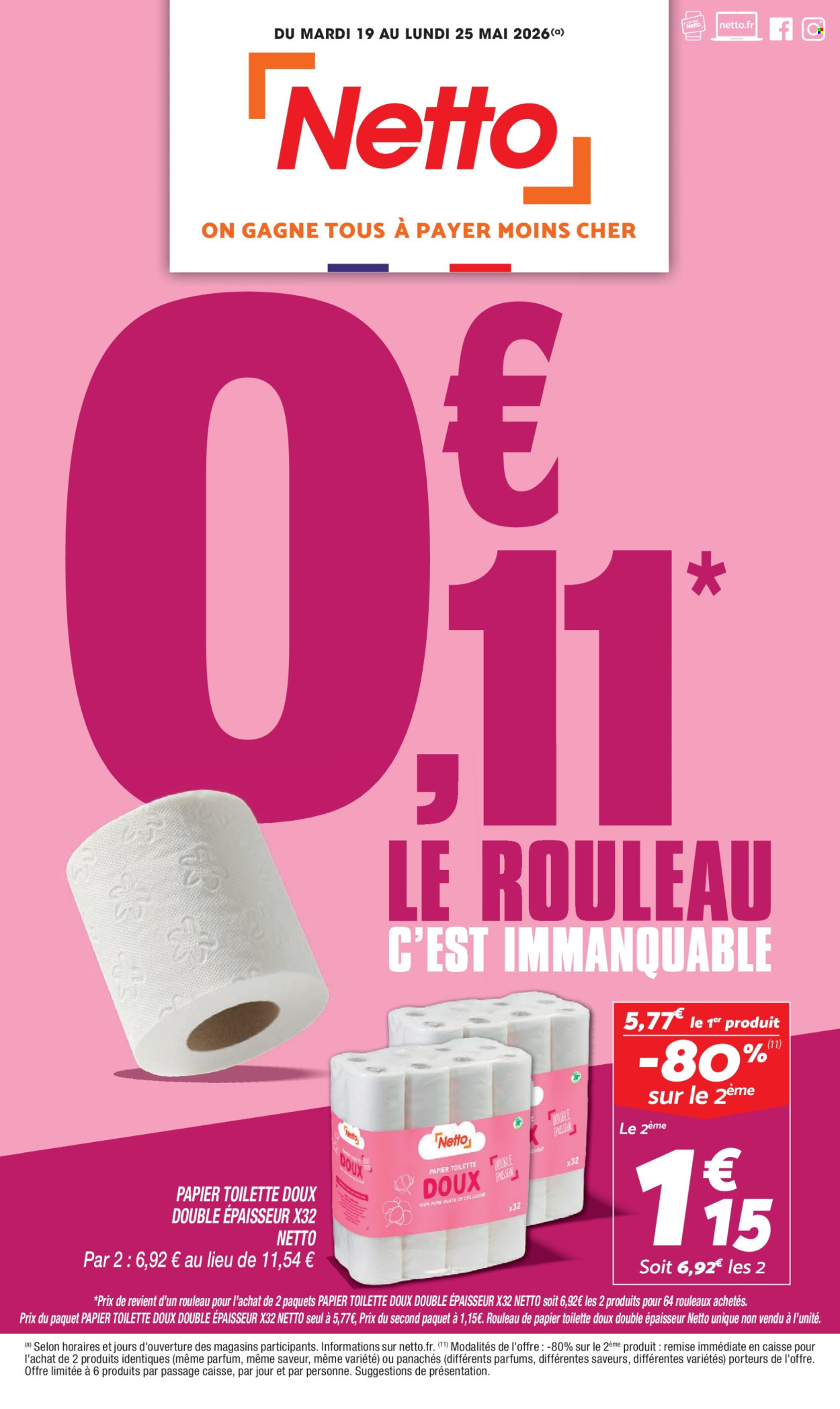 Catalogue Netto - 19/05/2026 - 25/05/2026. Page 1
