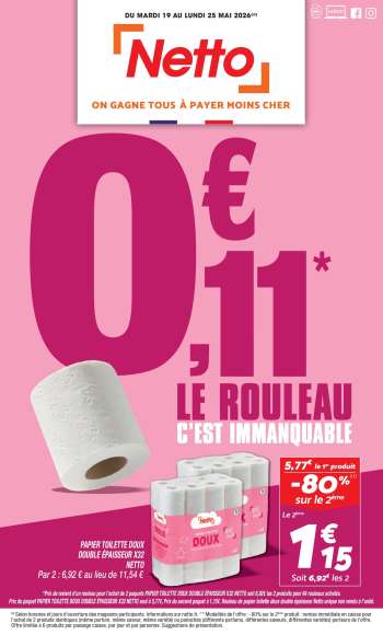 Catalogue Netto - 19/05/2026 - 25/05/2026.