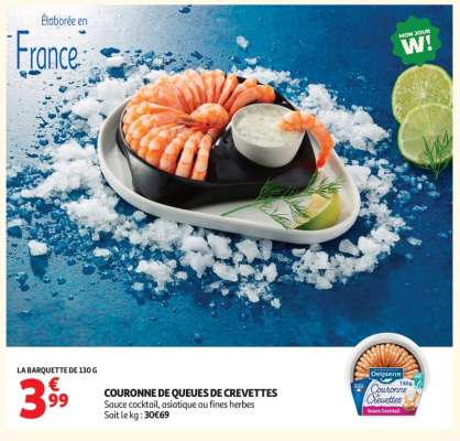 Couronne De Queues De Crevettes