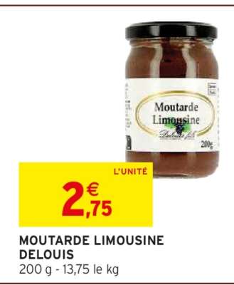 MOUTARDE LIMOUSINE DELOUIS
