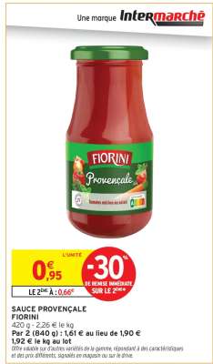 SAUCE PROVENÇALE FIORINI