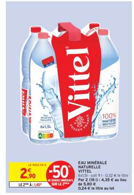Eau Minérale Naturelle Vittel