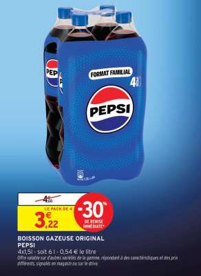 Boisson Gazeuse Original Pepsi