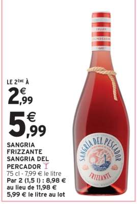 Sangria Frizzante Sangria Del Percador