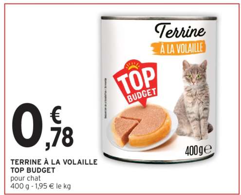 TERRINE À LA VOLAILLE TOP BUDGET