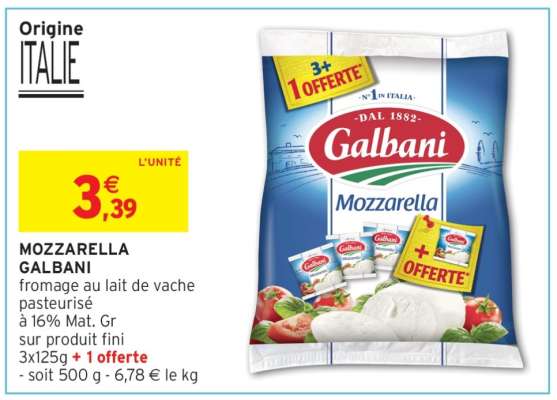 Mozzarella Galbani