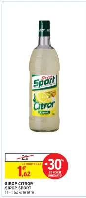 SIROP CITROR "SIROP SPORT"