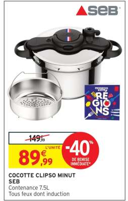 COCOTTE CLIPSO MINUT SEB