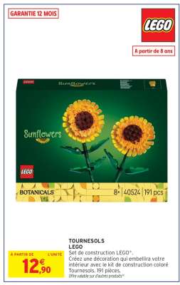 TOURNESOLS LEGO