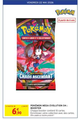 POKÉMON MEGA EVOLUTION 04 : BOOSTER