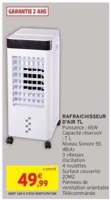 RAFRAICHISSEUR D'AIR 7L