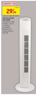 Ventilateur colonne