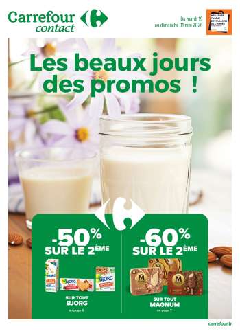Catalogue Carrefour Contact - 19/05/2026 - 31/05/2026.