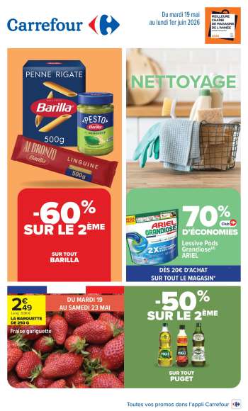Catalogue Carrefour Hypermarchés - 19/05/2026 - 01/06/2026.