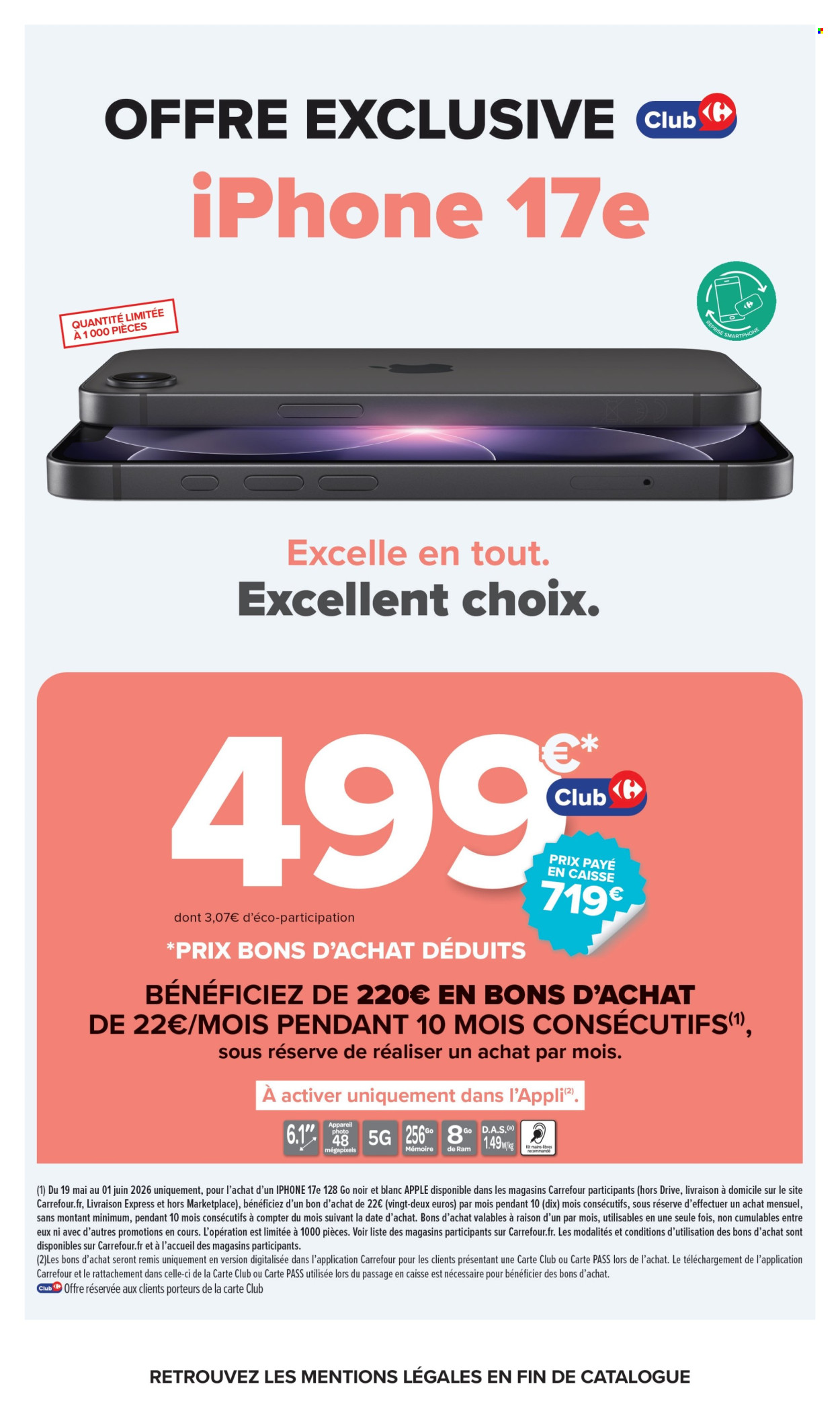 Catalogue Carrefour Hypermarchés - 19/05/2026 - 01/06/2026. Page 81
