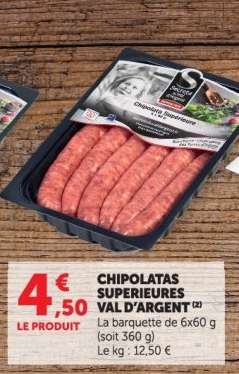 CHIPOLATAS SUPERIEURES VAL D'ARGENT