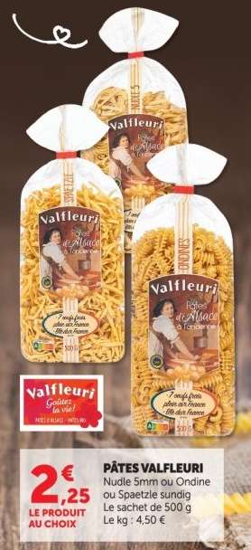 PÂTES "VALFLEURI"