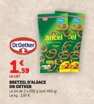 BRETZEL D'ALSACE DR OETKER