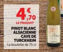 PINOT BLANC ALSACIENNE CAVE DE TURCKHEIM