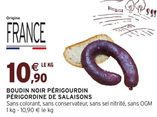 BOUDIN NOIR PÉRIGOURDIN