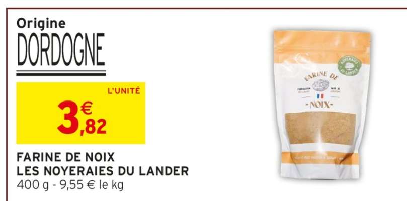 FARINE DE NOIX LES NOYERAIES DU LANDER