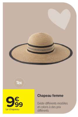 CHAPEAU FEMME