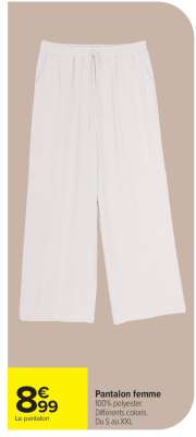 Pantalon femme
