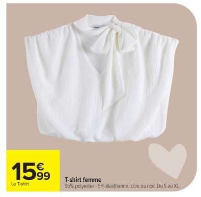 T-shirt femme