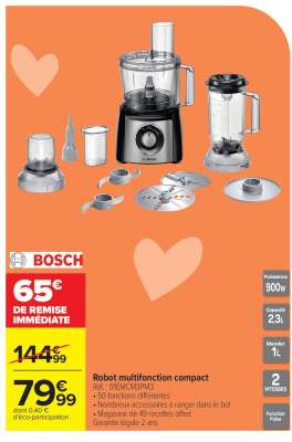 Robot multifonction compact