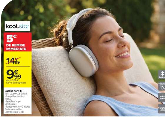 Casque sans fil