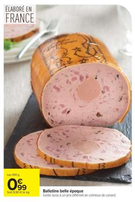Ballotine belle époque