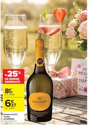 Prosecco D.O.C. Treviso LA GIOIOSA