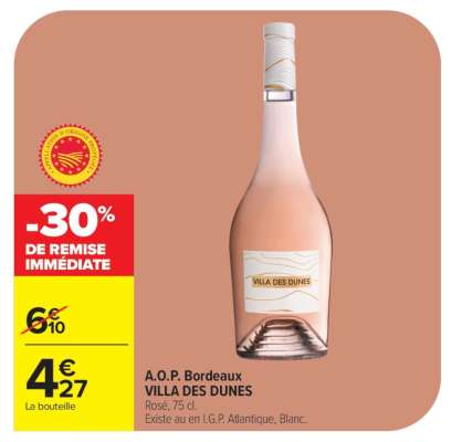 A.O.P. Bordeaux VILLA DES DUNES