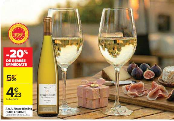 A.O.P. Alsace Riesling HENRI EHRHART