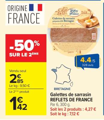 GALETTES DE SARRASIN REFLETS DE FRANCE