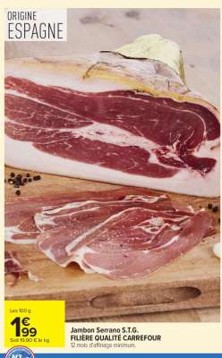 Jambon Serrano S.T.G