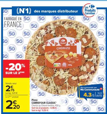 PIZZA CARREFOUR CLASSIC