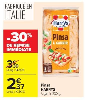 Pinsa HARRYS
