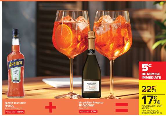 Aperol + Riccadonna Prosecco