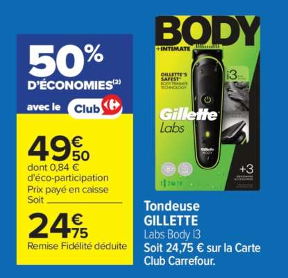 TONDEUSE “GILLETTE”